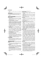 Предварительный просмотр 46 страницы Hitachi RP 150YB Original Instructions Manual