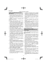 Предварительный просмотр 54 страницы Hitachi RP 150YB Original Instructions Manual