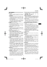 Предварительный просмотр 61 страницы Hitachi RP 150YB Original Instructions Manual