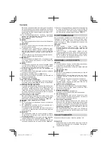 Предварительный просмотр 62 страницы Hitachi RP 150YB Original Instructions Manual