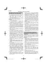 Предварительный просмотр 64 страницы Hitachi RP 150YB Original Instructions Manual