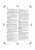 Предварительный просмотр 66 страницы Hitachi RP 150YB Original Instructions Manual