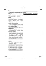 Предварительный просмотр 68 страницы Hitachi RP 150YB Original Instructions Manual