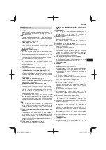 Предварительный просмотр 71 страницы Hitachi RP 150YB Original Instructions Manual