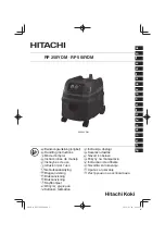 Hitachi RP 250YDM Handling Instructions Manual preview