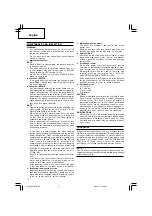 Предварительный просмотр 18 страницы Hitachi RP35YB Handling Instructions Manual