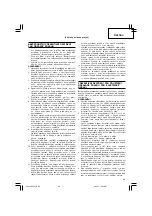 Предварительный просмотр 49 страницы Hitachi RP35YB Handling Instructions Manual