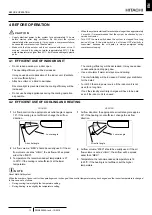 Preview for 15 page of Hitachi RPC-1.5FSN3 Installation And Operation Manual