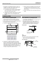 Preview for 28 page of Hitachi RPC-1.5FSN3 Installation And Operation Manual