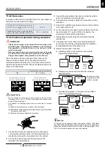 Preview for 37 page of Hitachi RPC-1.5FSN3 Installation And Operation Manual