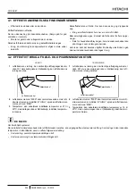 Preview for 47 page of Hitachi RPC-1.5FSN3 Installation And Operation Manual