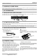 Preview for 49 page of Hitachi RPC-1.5FSN3 Installation And Operation Manual