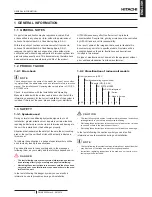 Preview for 7 page of Hitachi RPC-3.0FSN3E Installation And Operation Manual