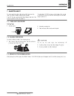 Preview for 17 page of Hitachi RPC-3.0FSN3E Installation And Operation Manual