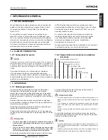 Preview for 19 page of Hitachi RPC-3.0FSN3E Installation And Operation Manual