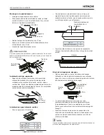 Preview for 24 page of Hitachi RPC-3.0FSN3E Installation And Operation Manual