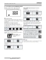 Preview for 28 page of Hitachi RPC-3.0FSN3E Installation And Operation Manual