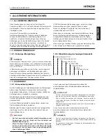 Preview for 31 page of Hitachi RPC-3.0FSN3E Installation And Operation Manual