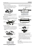 Preview for 36 page of Hitachi RPC-3.0FSN3E Installation And Operation Manual