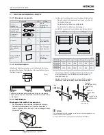 Preview for 59 page of Hitachi RPC-3.0FSN3E Installation And Operation Manual