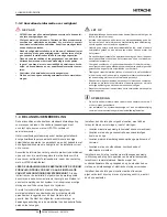 Preview for 92 page of Hitachi RPC-3.0FSN3E Installation And Operation Manual