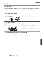 Preview for 101 page of Hitachi RPC-3.0FSN3E Installation And Operation Manual