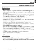 Preview for 17 page of Hitachi RPFC-3.0UFE1NH Installation & Maintenance Manual