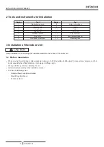 Preview for 18 page of Hitachi RPFC-3.0UFE1NH Installation & Maintenance Manual