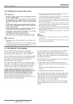 Preview for 12 page of Hitachi RPI-0.4FSN5E Installation And Operation Manual