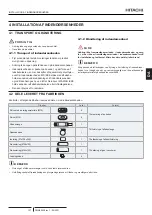 Preview for 167 page of Hitachi RPI-1.5FSRE Installation & Operation Manual