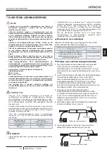 Preview for 181 page of Hitachi RPI-1.5FSRE Installation & Operation Manual