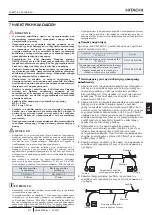 Preview for 247 page of Hitachi RPI-1.5FSRE Installation & Operation Manual