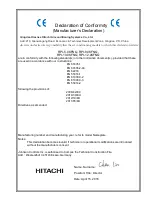 Preview for 5 page of Hitachi RPI-10.0KFNQ Installation, Operation & Maintenance Manual