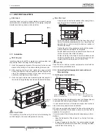 Предварительный просмотр 8 страницы Hitachi RPI-16.0FSN3PE Installation And Operation Manual