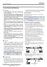 Preview for 140 page of Hitachi RPIH-4.0FSRE Installation & Operation Manual