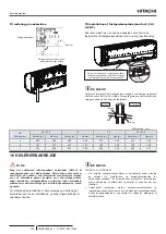 Предварительный просмотр 62 страницы Hitachi RPK-(0.4-1.0)FSN(H)4M Installation And Operation Manual