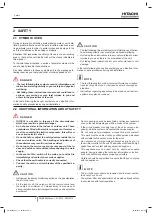 Preview for 7 page of Hitachi RPKFSN3M Installation And Operation Manual