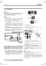 Preview for 37 page of Hitachi RPKFSN3M Installation And Operation Manual