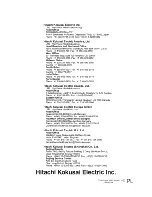 Preview for 25 page of Hitachi RU-1000VR Operating Instructions Manual