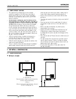 Предварительный просмотр 10 страницы Hitachi RWM-3.0NERWM-4.0NE Instruction Manual