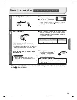 Предварительный просмотр 19 страницы Hitachi RZ-PMA10 Instruction Manual