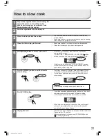 Предварительный просмотр 21 страницы Hitachi RZ-PMA10 Instruction Manual