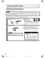 Предварительный просмотр 22 страницы Hitachi RZ-PMA10 Instruction Manual