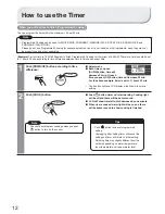 Предварительный просмотр 12 страницы Hitachi RZ-PMA10Y Instruction Manual