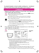 Предварительный просмотр 11 страницы Hitachi RZ-V100CYH Operating Instruction And Cook Book