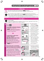 Предварительный просмотр 25 страницы Hitachi RZ-V100CYH Operating Instruction And Cook Book