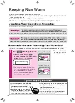 Предварительный просмотр 28 страницы Hitachi RZ-V100CYH Operating Instruction And Cook Book