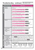 Preview for 26 page of Hitachi RZ-WS4Y Operating Instructions Manual