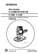 Hitachi S 15SB Handling Instructions Manual preview