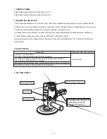 Предварительный просмотр 3 страницы Hitachi S 15SB Technical Data And Service Manual